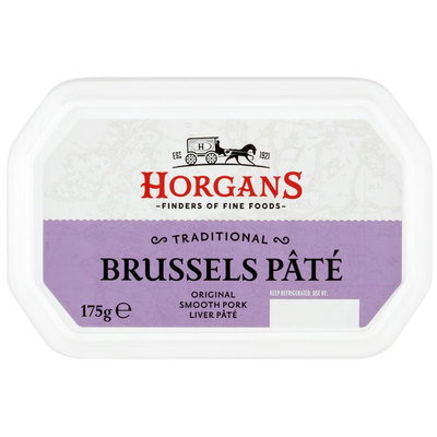 Horgans Brussels Pâté (Pork Liver Pate), 175g