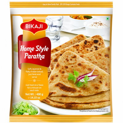 Bikaji Home Style Paratha, 6pc