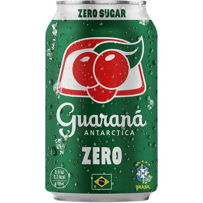 Guaraná Antarctica Zero, 330ml Can
