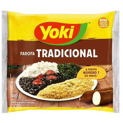 Yoki Traditional Cassava Crumbs (Farofa), 400g