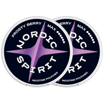 Nordic Spirit Frosty Berry 17mg Nicotine Pouches, 2pk