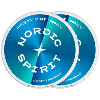 Nordic Spirit Frosty Mint 9mg Nicotine Pouches, 2pk