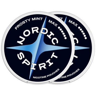 Nordic Spirit Frosty Mint 17mg Nicotine Pouches, 2pk