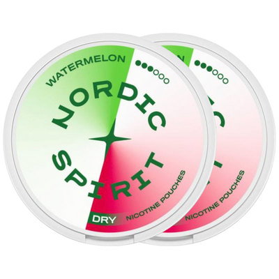 Nordic Spirit Watermelon 9mg Nicotine Pouches, 2pk