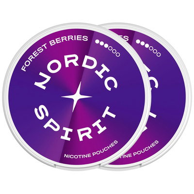 Nordic Spirit Forest Berries 9mg Nicotine Pouches, 2pk