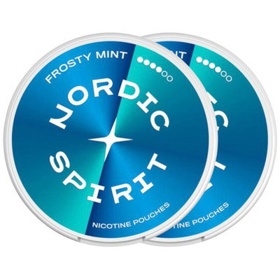 Nordic Spirit Frosty Mint 11mg, Nicotine Pouches, 2pk