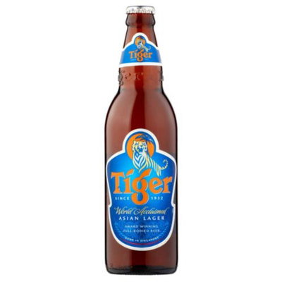Tiger Lager Beer Bottle, 500ml
