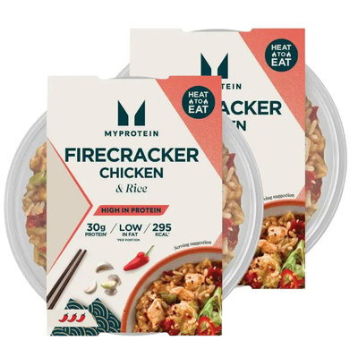 MyProtein Firecracker Chicken With Rice, 2 x 325g