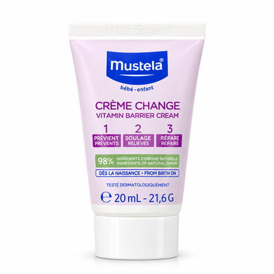 Mustela Vitamin Barrier Cream, 20ml