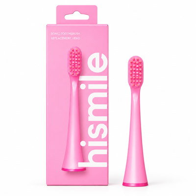 Hismile Electric Toothbrush Replacement Head Pink, 1pc