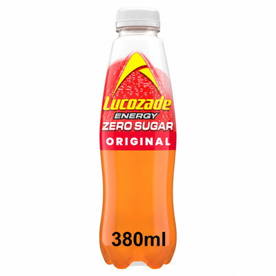 Lucozade Energy Zero Original Sports Drink, 380ml