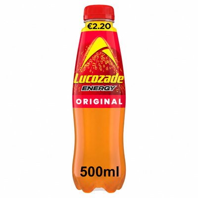 Lucozade Energy Original Sports Drink, 500ml