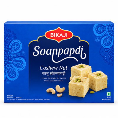 Bikaji Cashew Nut Soanpapdi, 200g