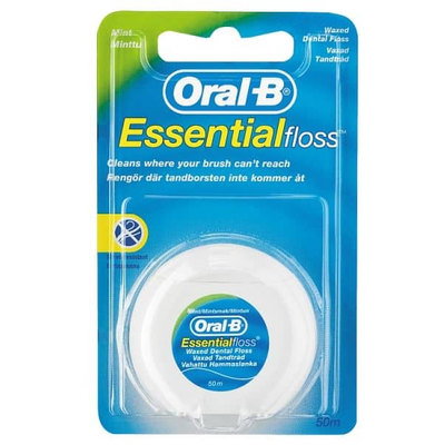 Oral B Essential Dental Floss, 50m