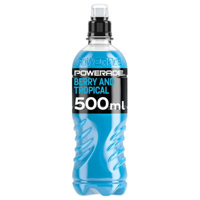 Powerade Berry & Tropical Fruits Sports Drink, 500ml