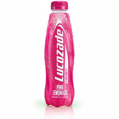 Lucozade Energy Zero Pink Lemonade Sports Drink, 500ml