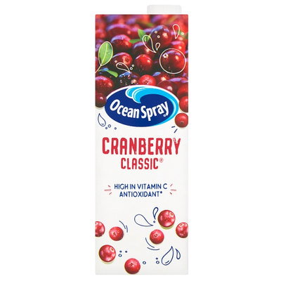Ocean Spray Cranberry Juice, 1L