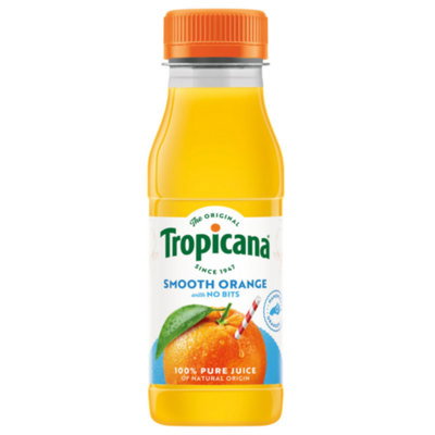 Tropicana Orange Juice Smooth, 250ml
