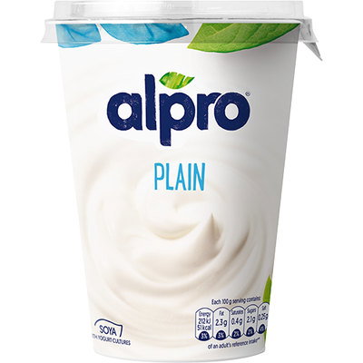 Alpro Plain Yoghurt Alternative, 500g