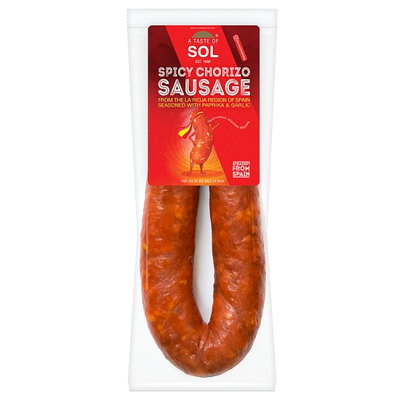 A Taste of Sol Chorizo Sausage, 200g