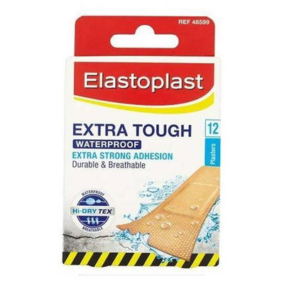 Elastoplast Extra Tough Waterproof Plasters, 30pk