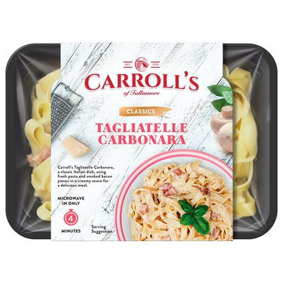 Carroll's Tagliatelle Carbonara Ready Meal, 400g