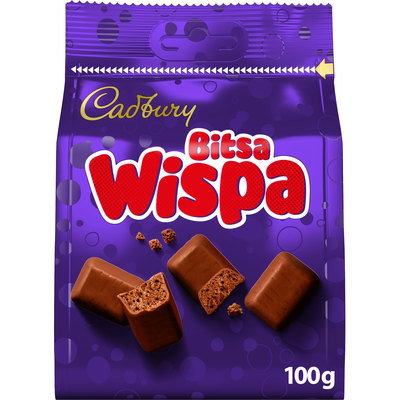 Cadbury Wispa Bitsa Chocolate Bag, 100g