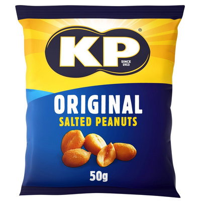 KP Original Salted Peanuts, 50g