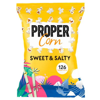 Propercorn Sweet & Salty Popcorn, 30g