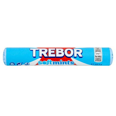Trebor Softmints Spearmint Roll, 44.9g