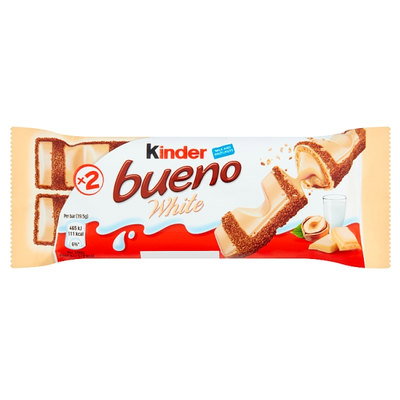 Kinder Bueno White Chocolate & Hazelnuts, 39g