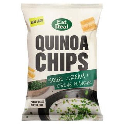 Eat Real Quinoa Chips Sour Cream & Chive, 90g