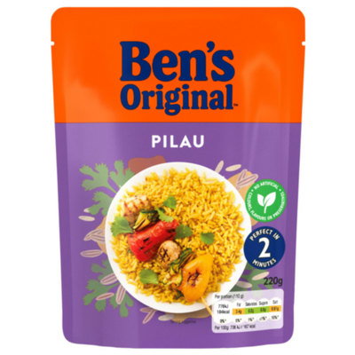 Ben's Original Microwave Pilau Rice, 220g
