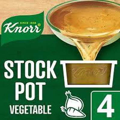 Knorr Vegetable Stock Pots, 4 x 28g