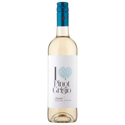 I Heart, Pinot Grigio White Wine, 750ml