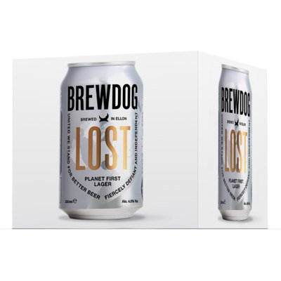 Brewdog Lost Lager 4 pack, 440ml