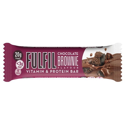 Fulfil Milk Chocolate Brownie Flavour Protein Bar, 55g