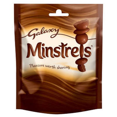 Galaxy Minstrels Pouch Chocolate, 118g