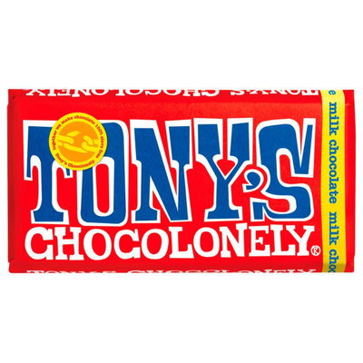 Tony's Chocolonely, 32% Fairtrade Milk Chocolate Bar, 180g