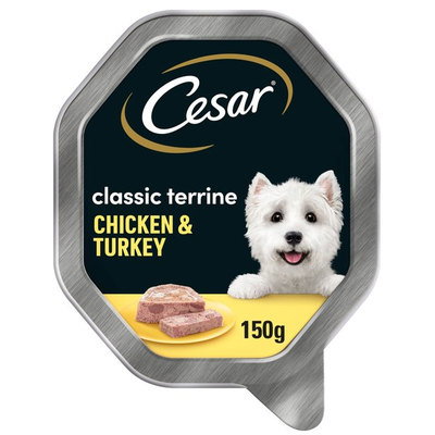 Cesar Chicken & Turkey in Loaf Dog Food, 150g