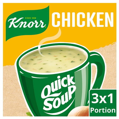 Knorr Quick Soup Chicken, 3 x 15g