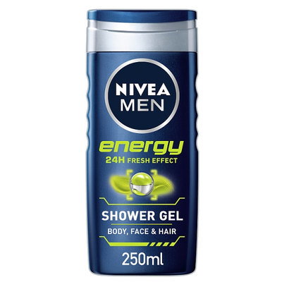 Nivea Shower Gel Energy For Men, 250ml