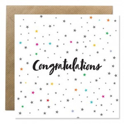 Bold Bunny Congratulations Card
