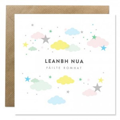 Bold Bunny New Baby Card