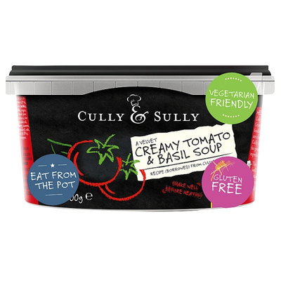 Cully & Sully Tomato and Basil Soup, 400g