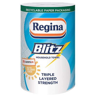 Regina Blitz Household Towel Kitchen Roll, 1 Roll