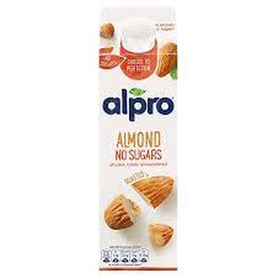 Alpro Almond Unsweetened Drink, 1L
