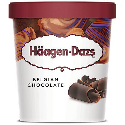 Haagen-Dazs Belgian Chocolate Ice Cream, 460ml