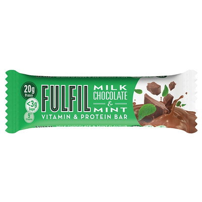 Fulfil Milk Chocolate & Mint Flavour Protein Bar, 55g