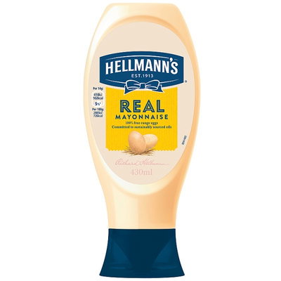 Hellmann's Squeezy Mayonnaise, 430ml